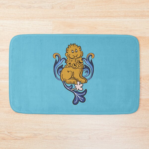 Item preview, Cute Medieval Lion Illustration Design designed and sold by MariOyama.