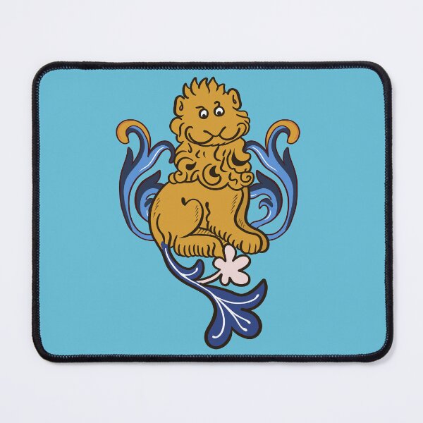 Item preview, Cute Medieval Lion Illustration Design designed and sold by MariOyama.