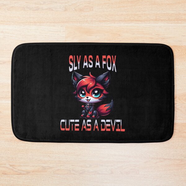 Item preview, Sly As A Fox Cute As A Devil designed and sold by Ashley Krautter.