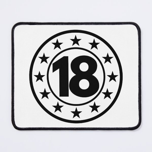 Item preview, 18 Years - Happy 18th Birthday Celebration Anniversary Gift designed and sold by highflycrafts.