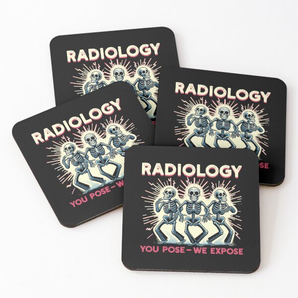 Item preview, Radiology You Pose We Expose Dancing Skeleton X-Ray Rad Tech designed and sold by Dressed For  Duty.