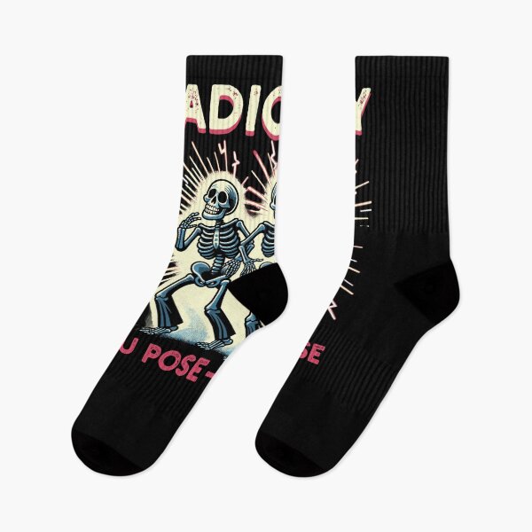 Item preview, Radiology You Pose We Expose Dancing Skeleton X-Ray Rad Tech designed and sold by Dressed For  Duty.