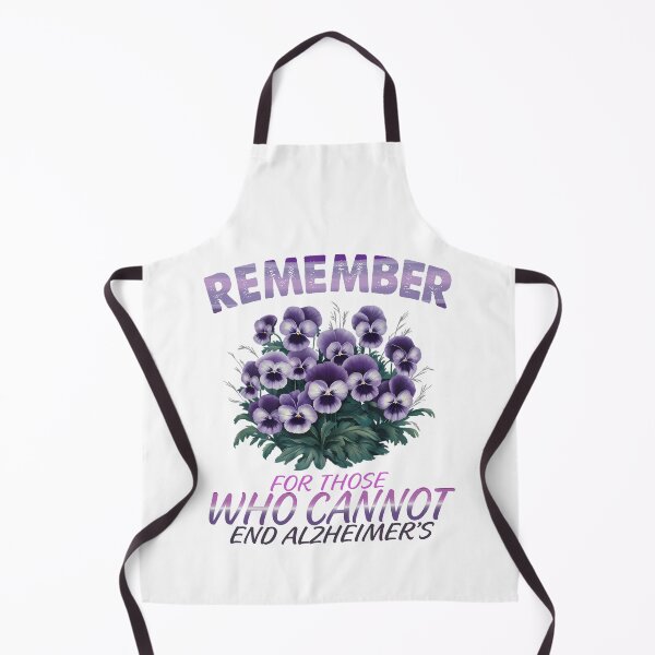 Item preview, Remember For Those Who Cannot End Alzheimer's Purple dementia end Alz designed and sold by Smix Pixels.