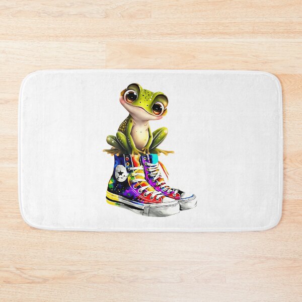Item preview, Cute Frog in shoes designed and sold by Fantacaroo Designs.