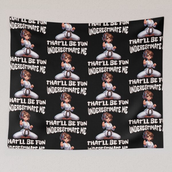 Item preview, Underestimate Me That'll Be Fun designed and sold by Ashley Krautter.