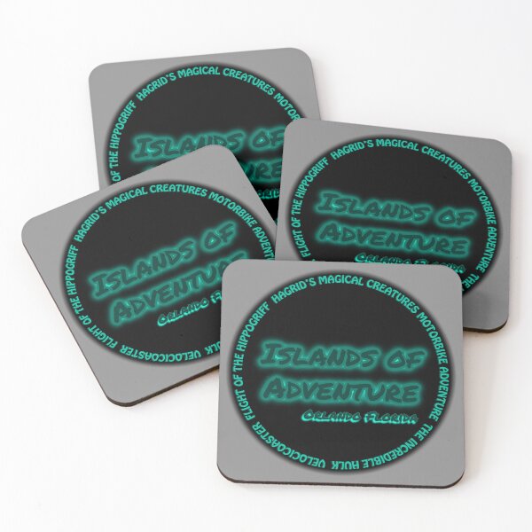Item preview, Neon Blue Islands of Adventure Park Circle  designed and sold by RollingRC.