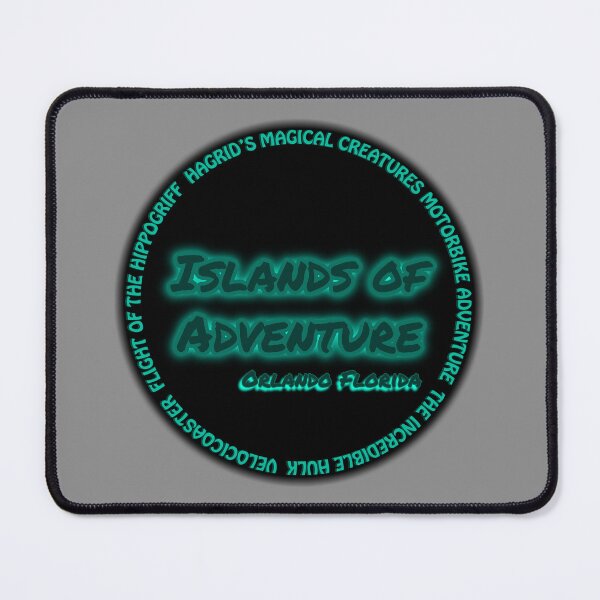 Item preview, Neon Blue Islands of Adventure Park Circle  designed and sold by RollingRC.