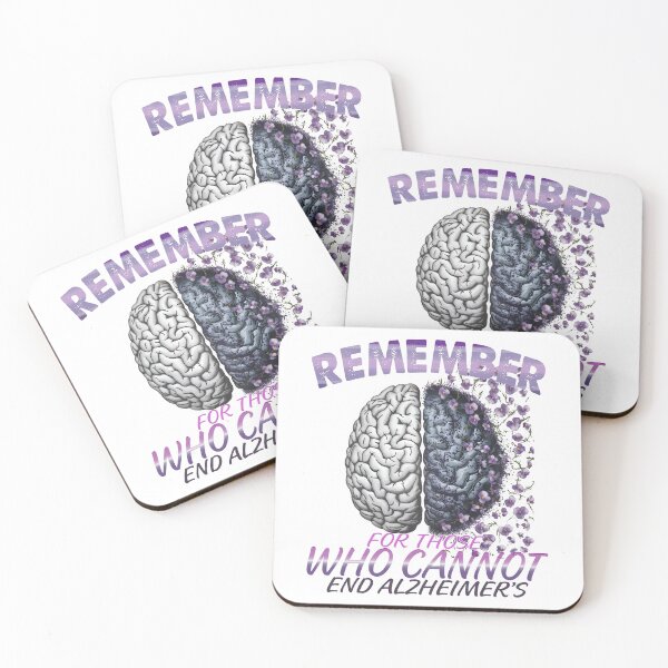 Item preview, Remember For Those Who Cannot End Alzheimer's Purple dementia Brain end Alz designed and sold by Smix Pixels.