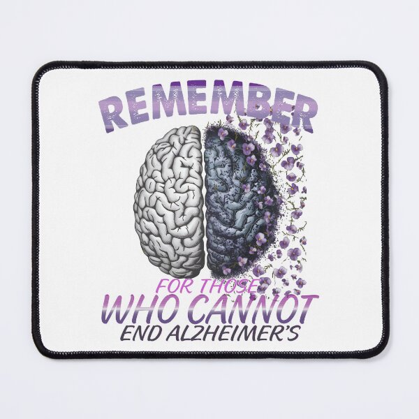 Item preview, Remember For Those Who Cannot End Alzheimer's Purple dementia Brain end Alz designed and sold by Smix Pixels.