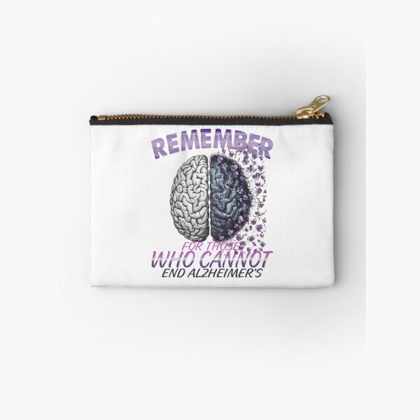 Item preview, Remember For Those Who Cannot End Alzheimer's Purple dementia Brain end Alz designed and sold by Smix Pixels.