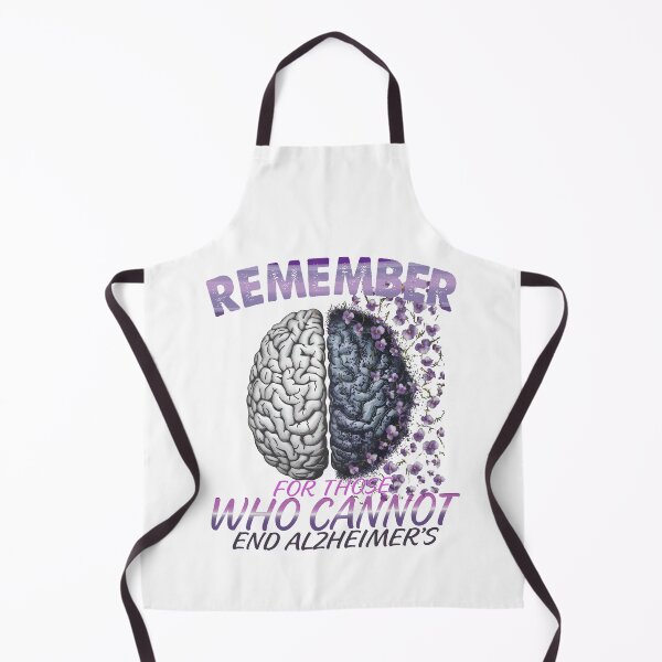 Item preview, Remember For Those Who Cannot End Alzheimer's Purple dementia Brain end Alz designed and sold by Smix Pixels.