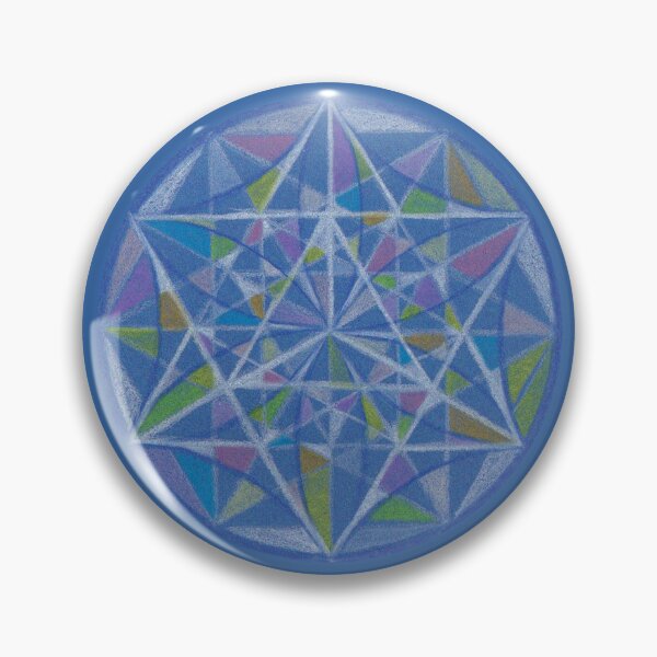 Item preview, Flower of Life Mandalas: 100 - Multicolor Star Tetrahedron designed and sold by SonoSonoStudio.