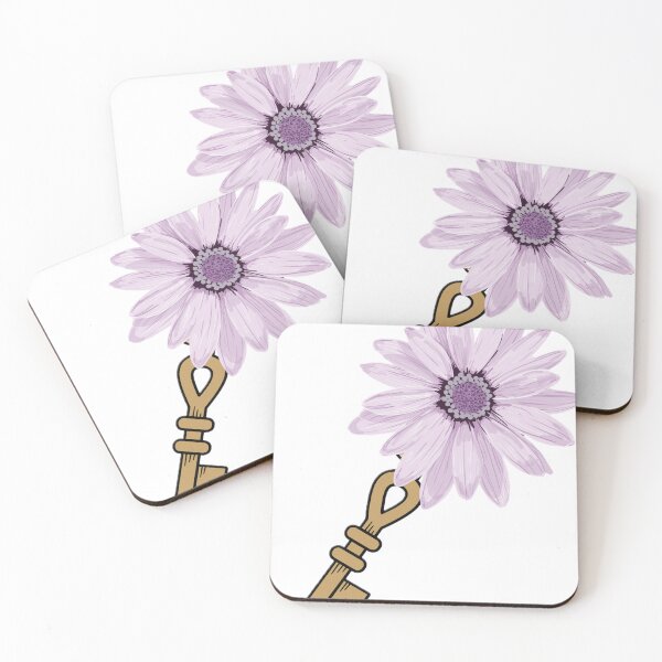 Item preview, Old key with purple flower designed and sold by Beautyqueens Beautys.