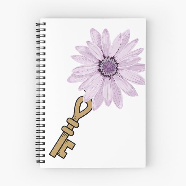 Item preview, Old key with purple flower designed and sold by Beautyqueens Beautys.