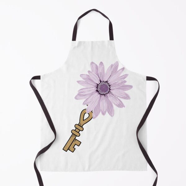 Item preview, Old key with purple flower designed and sold by Beautyqueens Beautys.