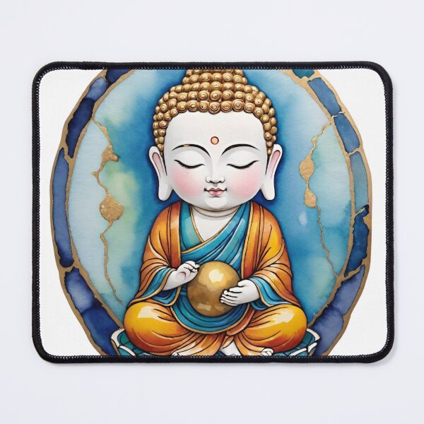 Item preview, Serene Tiny Buddha designed and sold by Aryabek.