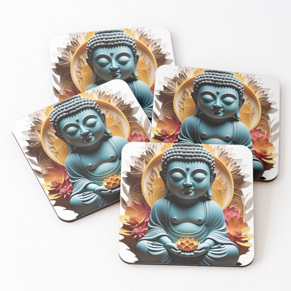 Item preview, Joyful Tiny Buddha Statue designed and sold by Aryabek.