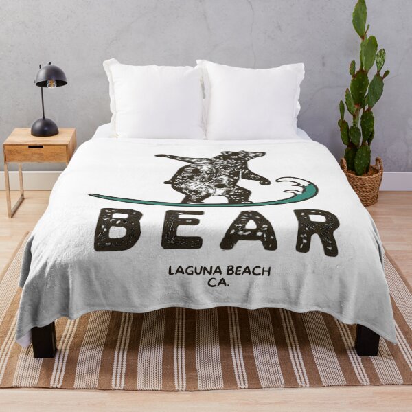 Item preview, Bear Surfing Laguna Beach, California  designed and sold by FitEnvy.