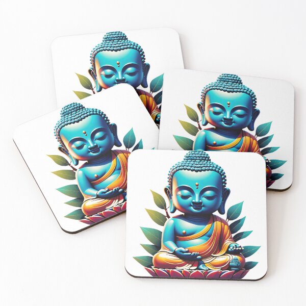 Item preview, Tiny Buddha with a Serene Smile designed and sold by Aryabek.