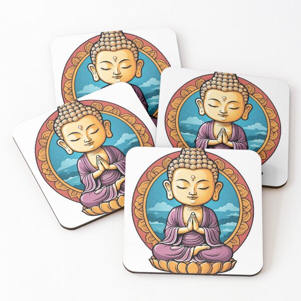 Item preview, Cute and Calm Tiny Buddha designed and sold by Aryabek.