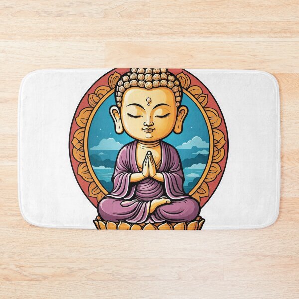 Item preview, Cute and Calm Tiny Buddha designed and sold by Aryabek.
