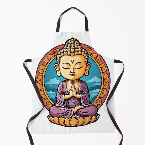 Item preview, Cute and Calm Tiny Buddha designed and sold by Aryabek.