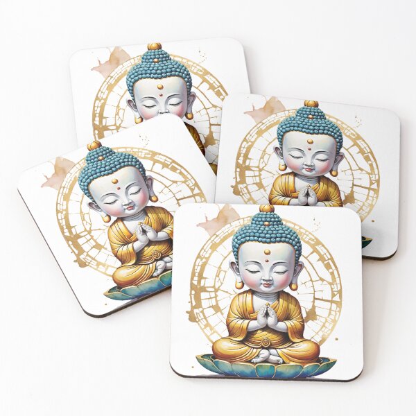 Item preview, Charming Tiny Buddha Illustration designed and sold by Aryabek.