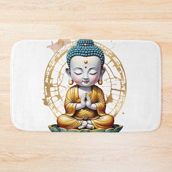 Item preview, Charming Tiny Buddha Illustration designed and sold by Aryabek.