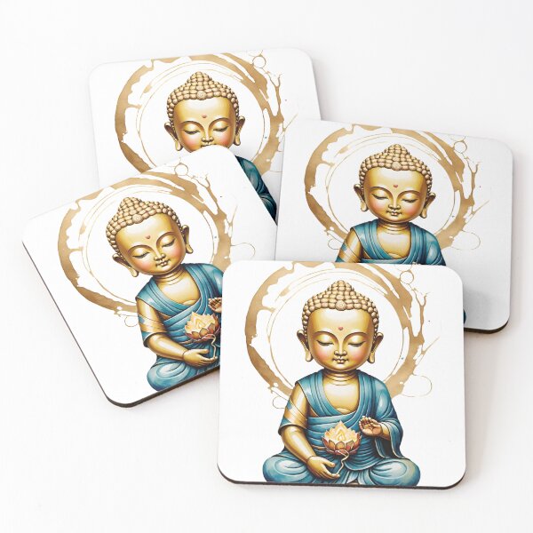 Item preview, Zen Tiny Buddha Vector designed and sold by Aryabek.