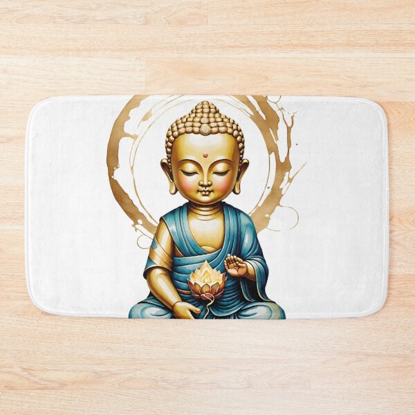 Item preview, Zen Tiny Buddha Vector designed and sold by Aryabek.