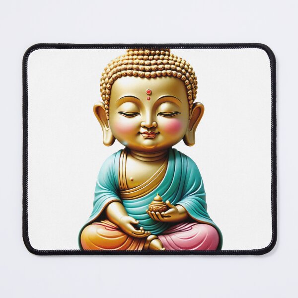 Item preview, Tranquil Tiny Buddha Gautam designed and sold by Aryabek.