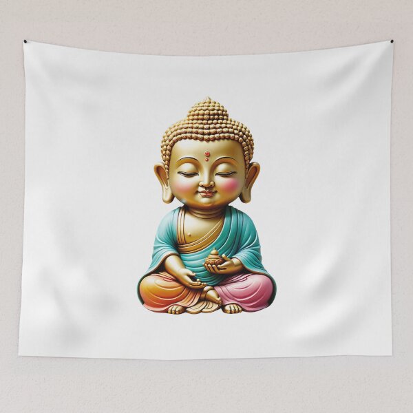 Item preview, Tranquil Tiny Buddha Gautam designed and sold by Aryabek.
