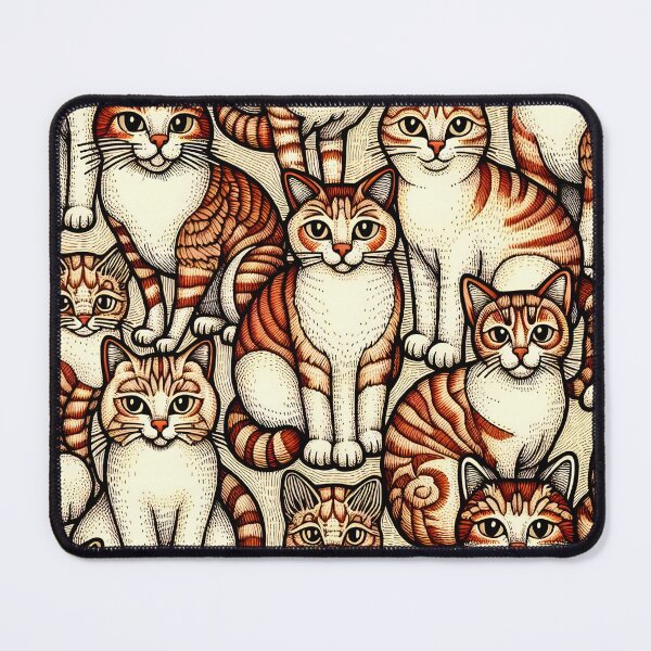 Item preview, Retro Cat Wallpaper designed and sold by Travelcases.