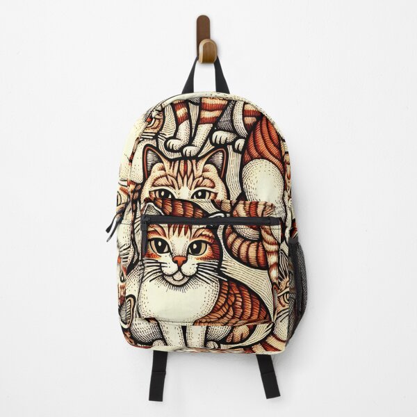 Item preview, Retro Cat Wallpaper designed and sold by Travelcases.