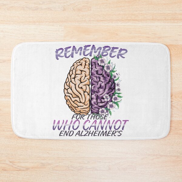 Item preview, Remember For Those Who Cannot End Alzheimer's Purple dementia Brain end Alz designed and sold by Smix Pixels.