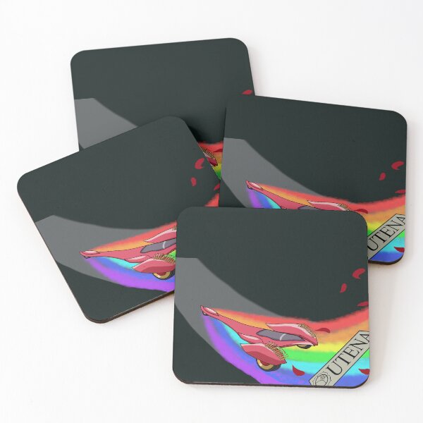 Item preview, Car Utena Atop Rainbow Road Full Color designed and sold by SunflowerEyeArt.