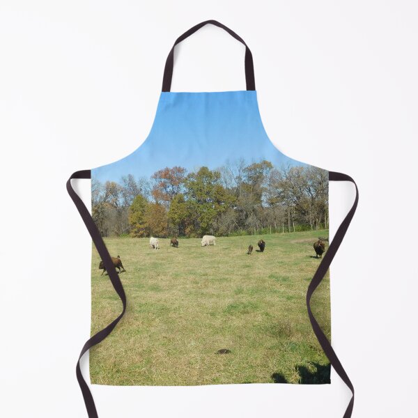 Item preview, Seven bison romping in fall designed and sold by PowerfulPhotos.