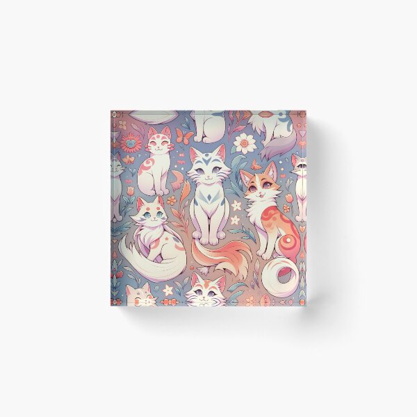 Item preview, Anime Cat Pattern designed and sold by Travelcases.
