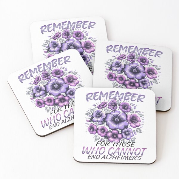 Item preview, Remember For Those Who Cannot End Alzheimer's Purple dementia end Alz designed and sold by Smix Pixels.