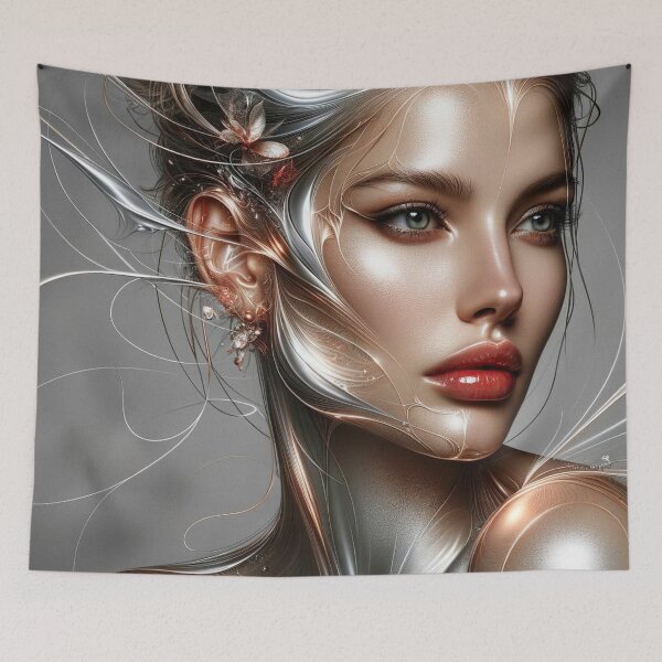 Item preview, The Metallic Serenade of Ethereal Whispers designed and sold by Pierre Beaulnes.