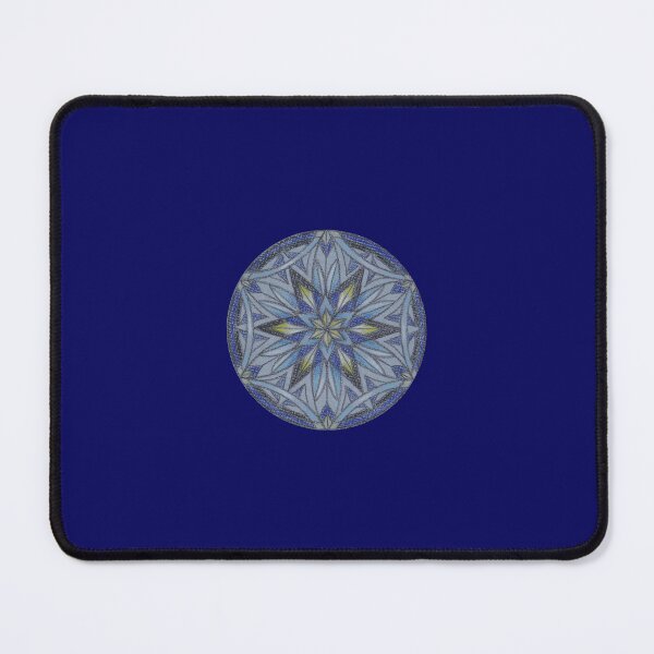 Item preview, Flower of Life Mandalas: 276 - Indigo Midnight Starburst designed and sold by SonoSonoStudio.