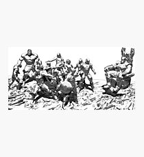 Superheroes Photographic Print