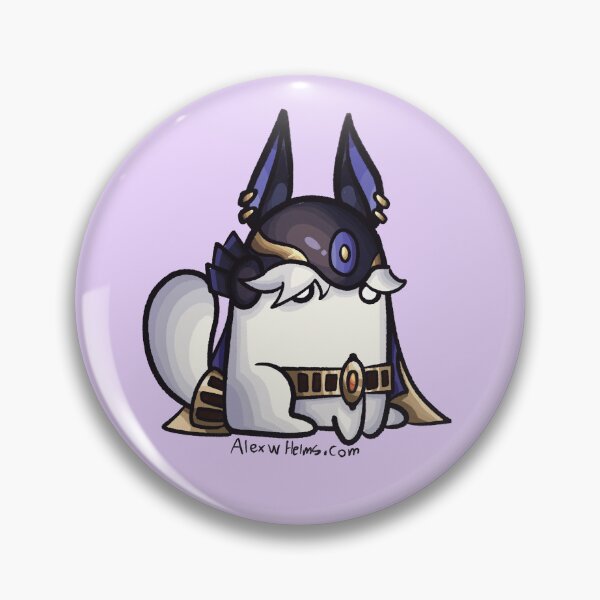 Item preview, Genshin Impact Cats - Cyno designed and sold by Alex Helms Illustrations.