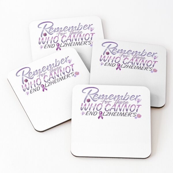 Item preview, Remember For Those Who Cannot End Alzheimer's Purple dementia end Alz designed and sold by Smix Pixels.
