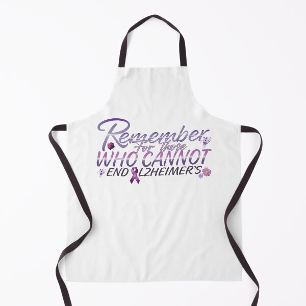 Item preview, Remember For Those Who Cannot End Alzheimer's Purple dementia end Alz designed and sold by Smix Pixels.