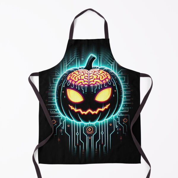Item preview, Brain pumpkin droid designed and sold by SpinningMonkey1.