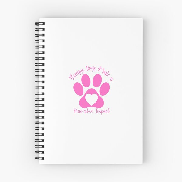 Item preview, Therapy Dogs Make a Pawsitive Impact- Pink designed and sold by Liz99.