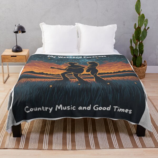Item preview, My Weekend Forecast, Country Music and good times designed and sold by FitEnvy.