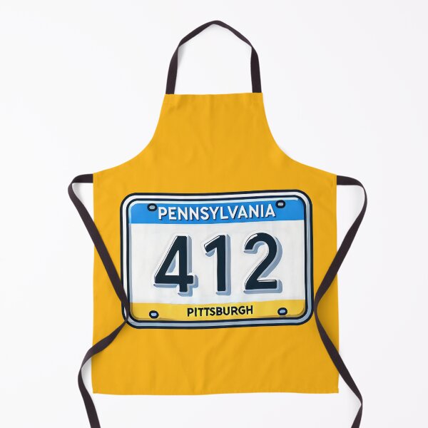 Item preview, Pittsburgh Pennsylvania 412 Travel License Plate designed and sold by StickaTime.