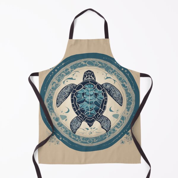 Item preview, A Mandala Sea Turtle with a MC Escher theme designed and sold by BloodSweatNTers.